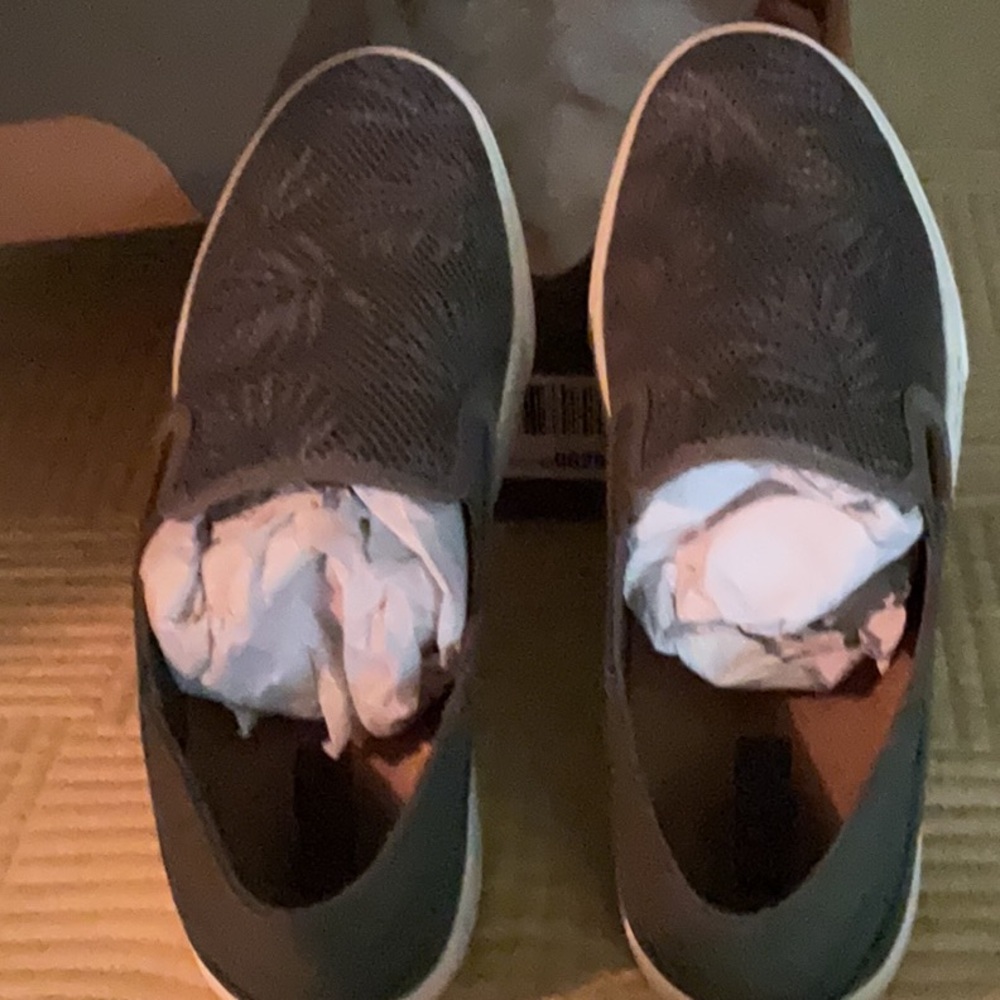 OluKai dark Green Mules